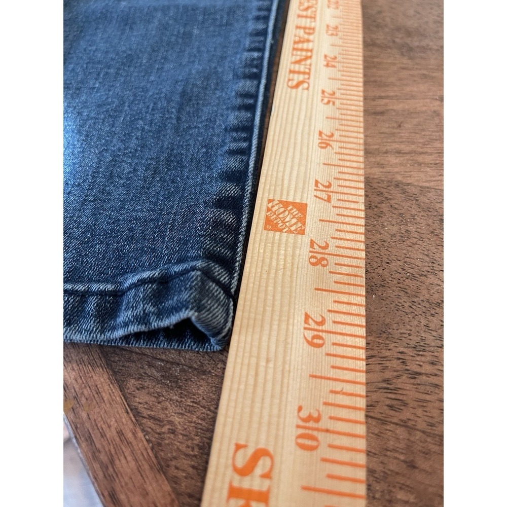 Zara Z1975 280735 Jeans Women's US 10 EU 42 Medium Wash Stretch Super HIgh Rise - Picture 8 of 9